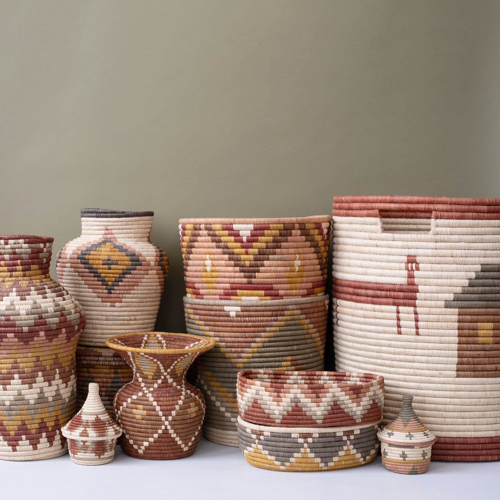 Diamond Bucket Basket ~ Elevate Collection